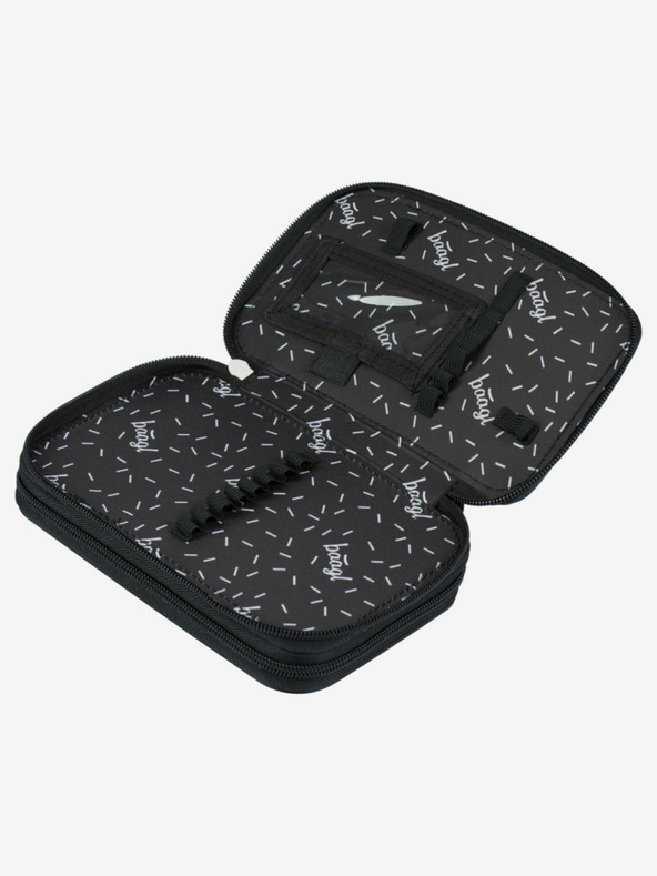 BAAGL  Син училищен комплект - куфарче, моливник, чанта Baagl Shelly Space Shuttle