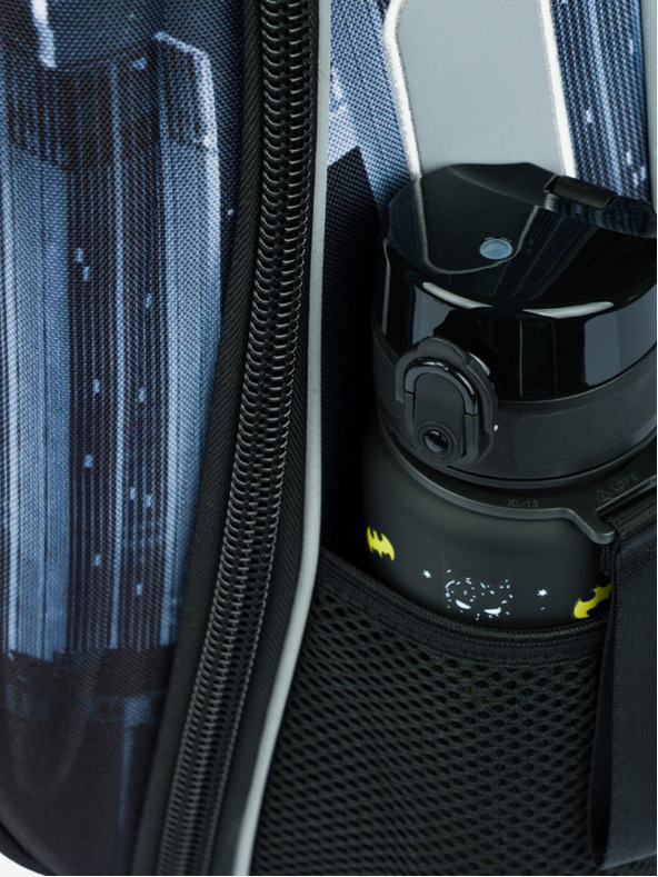 BAAGL  Черен училищен комплект - куфарче, моливник, чанта Baagl Shelly Batman Dark City