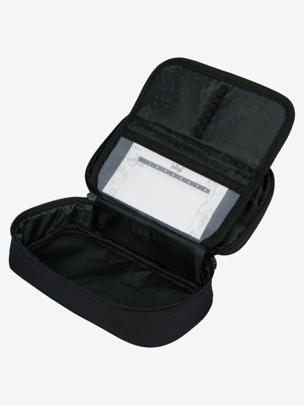 BAAGL  Черен училищен моливник Baagl Metallic Bronze