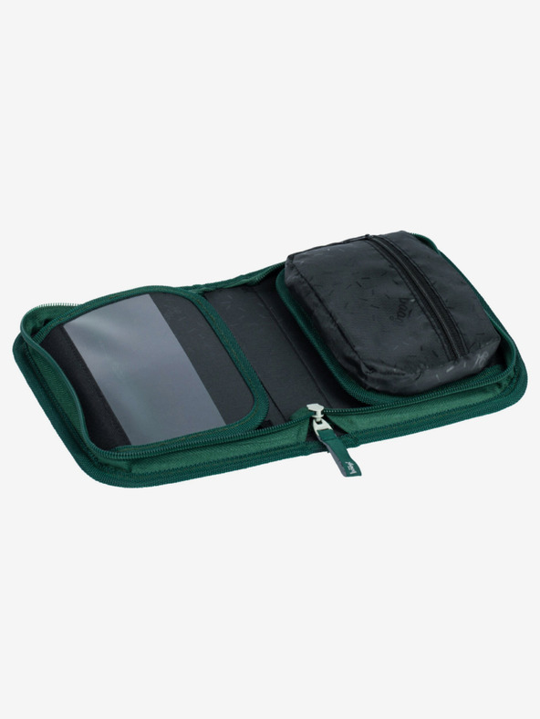 BAAGL  Зелен училищен комплект Ergo - куфарче, моливник, чанта Baagl Dragon