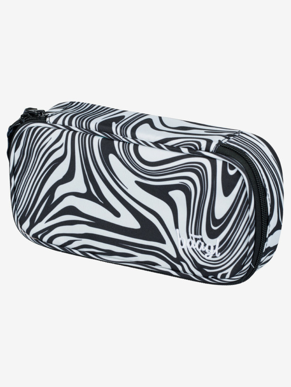 BAAGL  Черен ученически комплект - раница, моливник, чанта Baagl Core Mixture