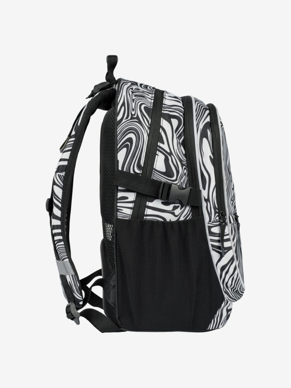 BAAGL  Черен ученически комплект - раница, моливник, чанта Baagl Core Mixture