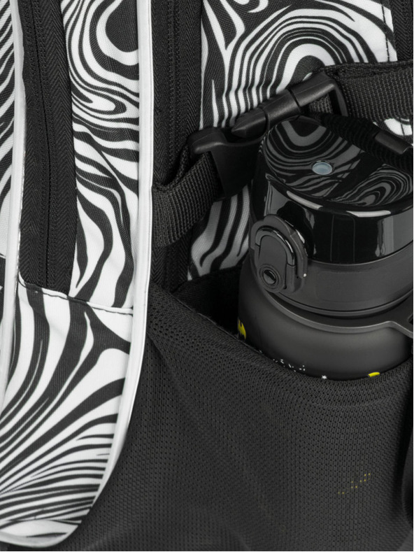 BAAGL  Черен ученически комплект - раница, моливник, чанта Baagl Core Mixture