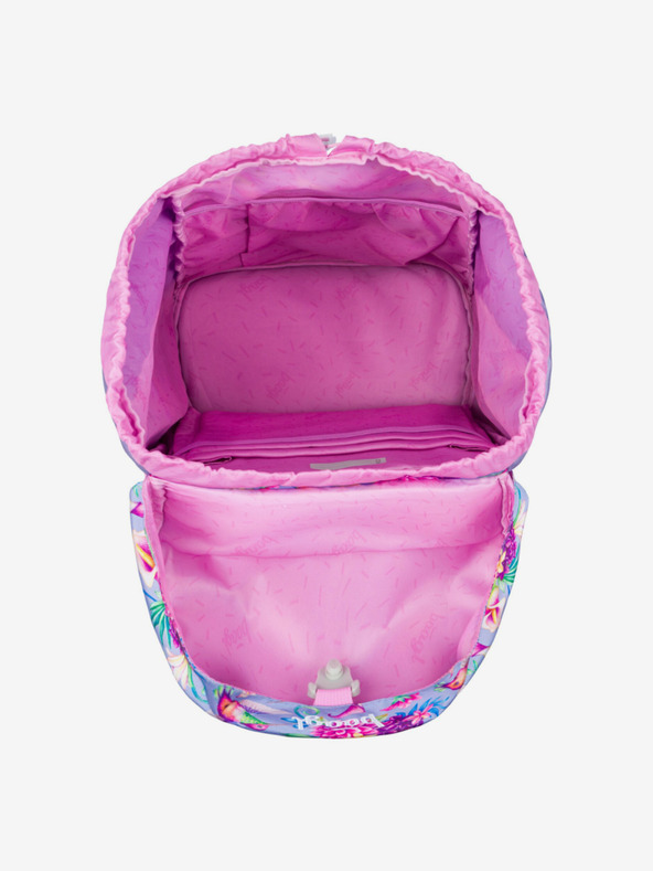 BAAGL  Пурпурна ученическа раница Airy Baagl Hummingbird