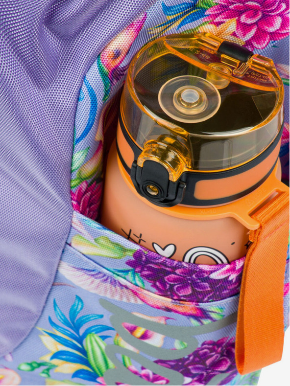 BAAGL  Пурпурна ученическа раница Airy Baagl Hummingbird