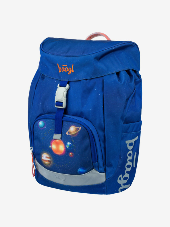 BAAGL  Синя ученическа раница Airy Baagl Планети