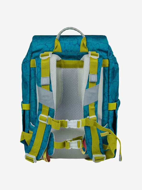 BAAGL  Зелена ученическа раница Airy Baagl T-Rex