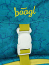 BAAGL  Зелена ученическа раница Airy Baagl T-Rex