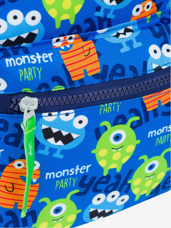 BAAGL  Синя предучилищна раница Baagl Чудовища