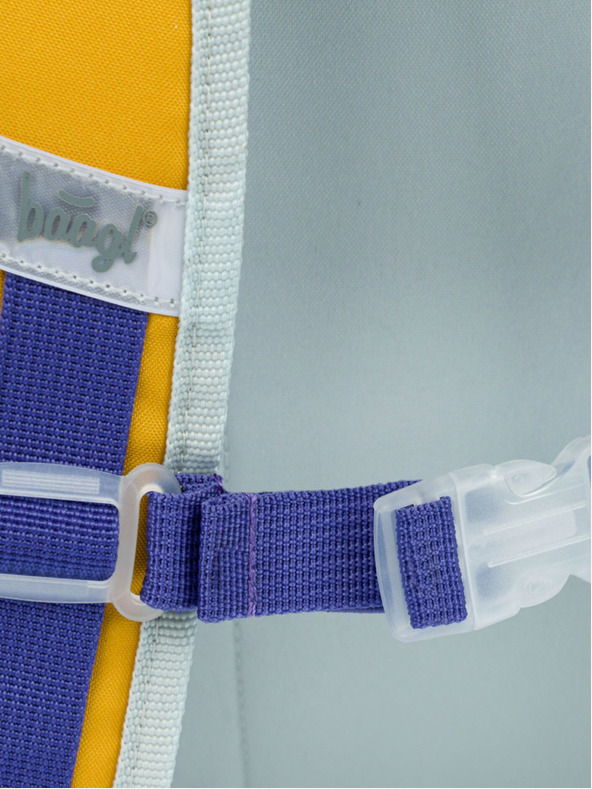 BAAGL  Жълта раница за предучилищна възраст Baagl Raccoon