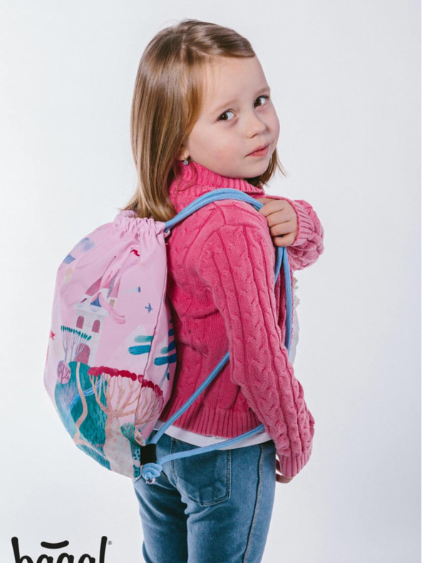 BAAGL  Розова чанта за предучилищна възраст Baagl Приказка