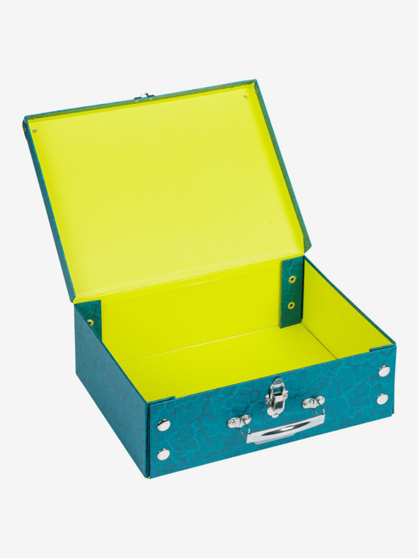 BAAGL  Зелен сгъваем училищен калъф с обков Baagl T-Rex