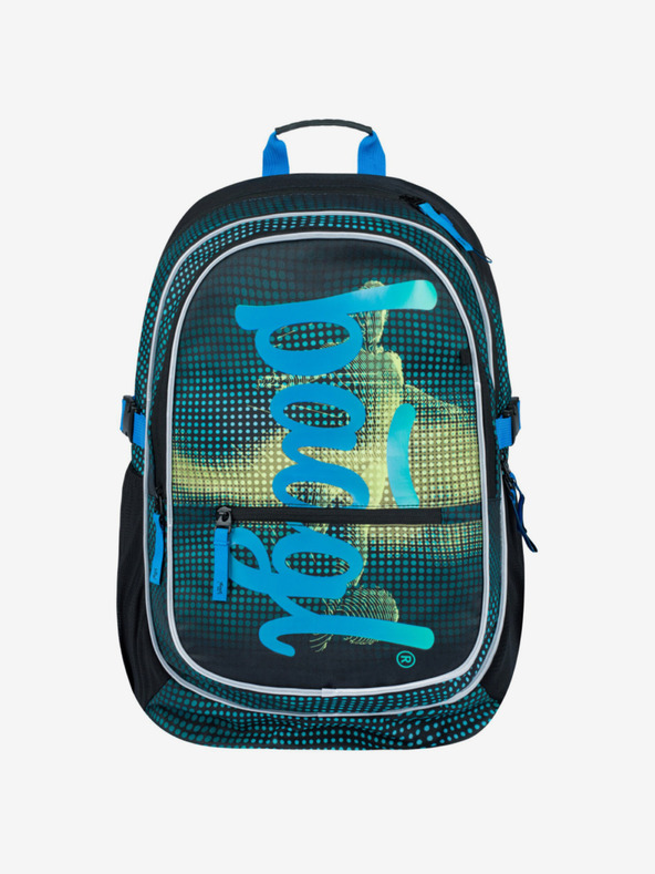 BAAGL  Зелен училищен комплект Core - раница, моливник, чанта Baagl Футболист