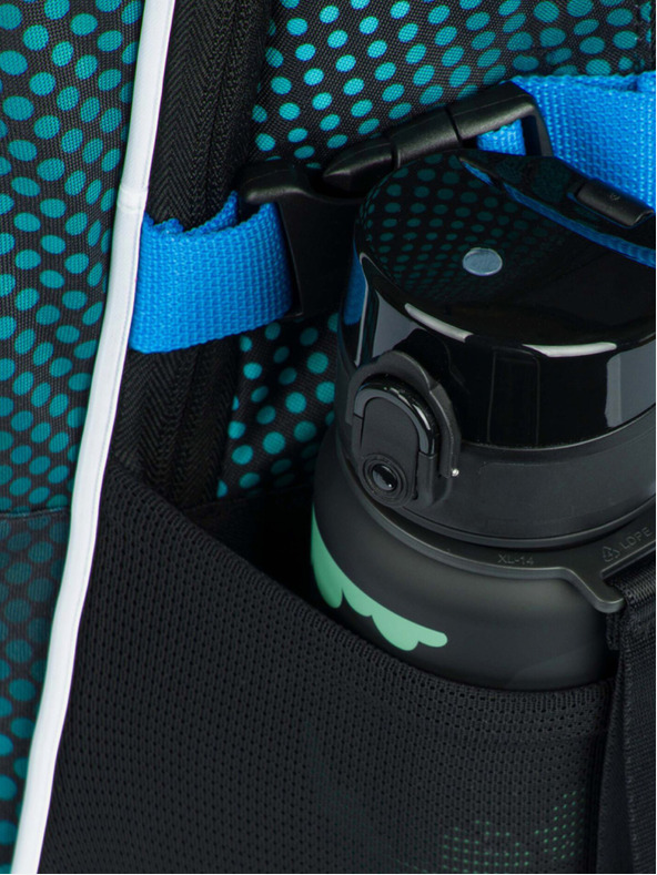 BAAGL  Зелен училищен комплект Core - раница, моливник, чанта Baagl Футболист