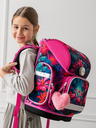 BAAGL  Розова ученическа чанта Ergo Baagl Фламинго