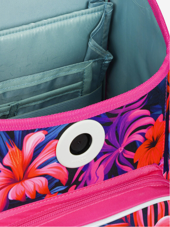 BAAGL  Розова ученическа чанта Ergo Baagl Фламинго