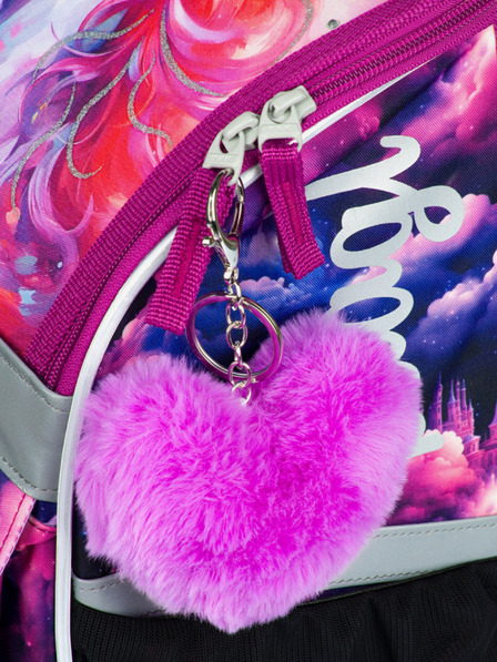 BAAGL  Лилава ученическа чанта Zippy Baagl Царство на еднорозите