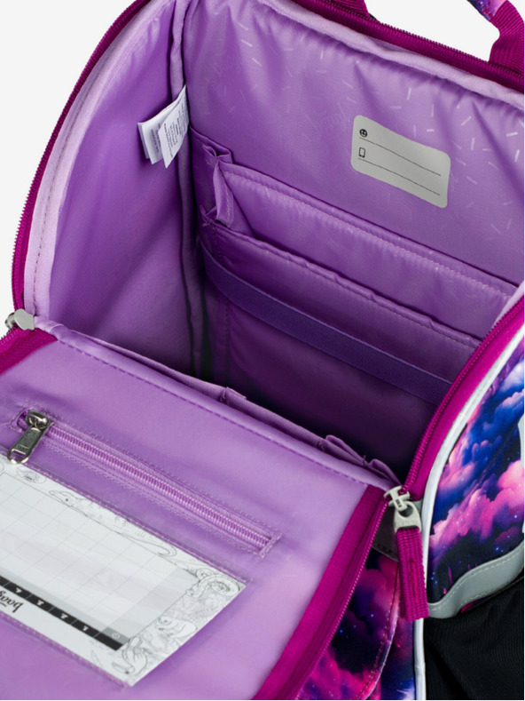 BAAGL  Лилава ученическа чанта Zippy Baagl Царство на еднорозите