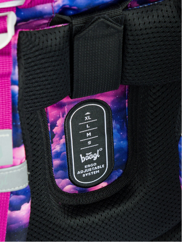 BAAGL  Лилава ученическа чанта Zippy Baagl Царство на еднорозите