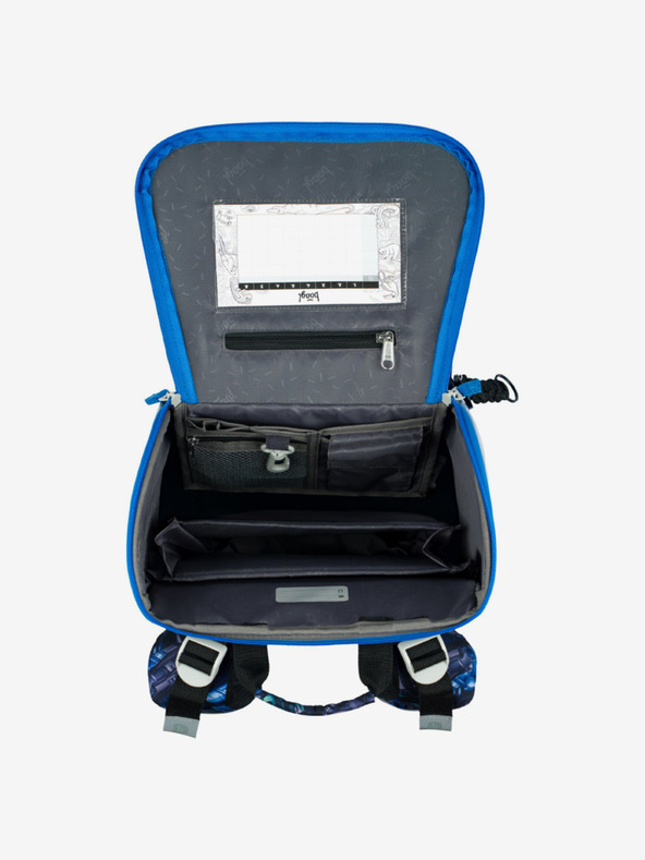 BAAGL  Черен училищен комплект Zippy - куфарче, моливник, чанта Baagl Състезателна кола