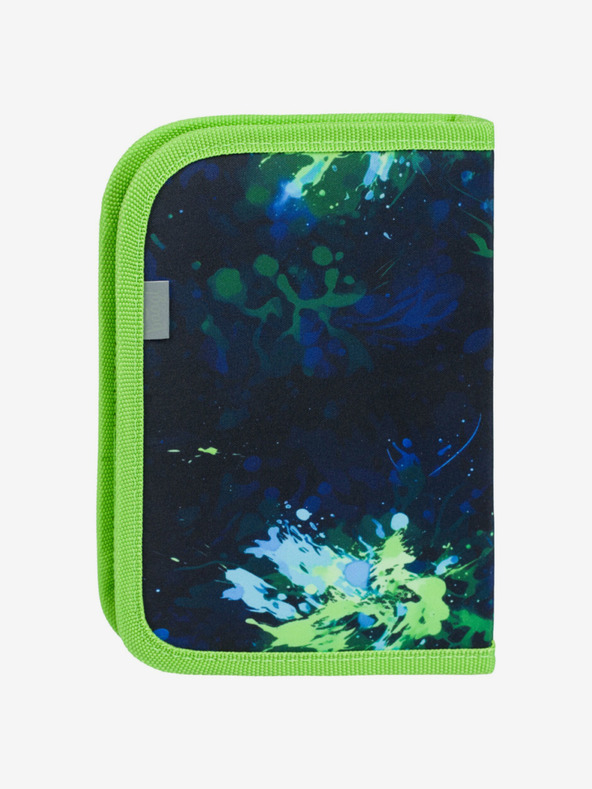 BAAGL  Зелен ученически моливник с едно ниво Baagl Футболист