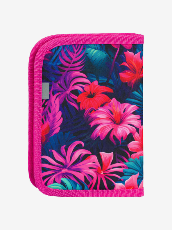 BAAGL  Розов училищен моливник на едно ниво Baagl Фламинго