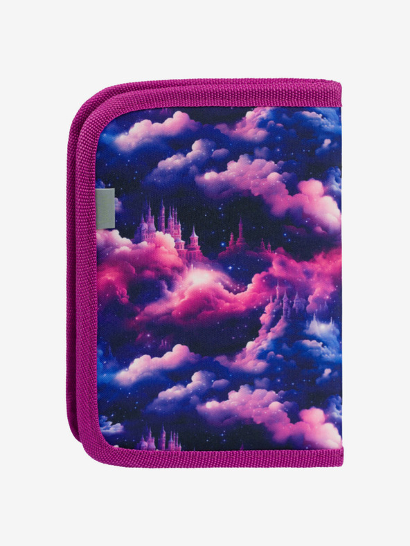 BAAGL  Лилав училищен моливник на едно ниво Baagl Царство на еднорозите