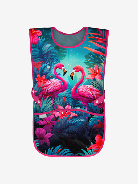 BAAGL  Розова детска престилка Baagl Фламинго