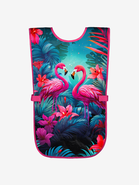 BAAGL  Розова детска престилка Baagl Фламинго