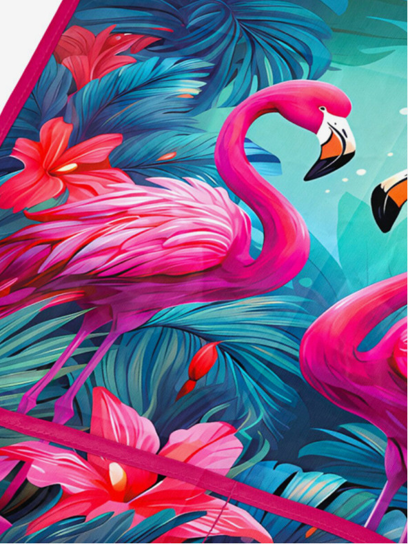 BAAGL  Розова детска престилка Baagl Фламинго