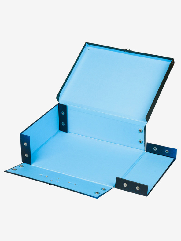 BAAGL  Син сгъваем ученически калъф с апликации Baagl Мотоциклет