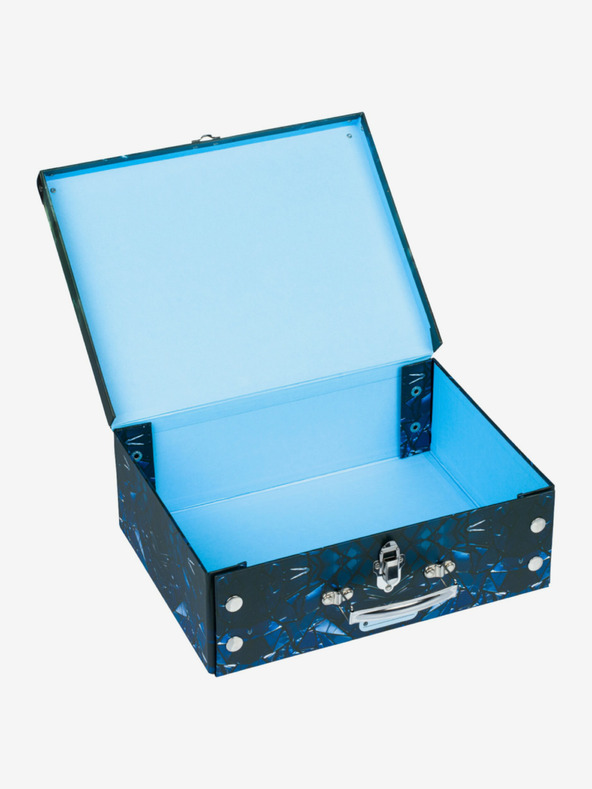 BAAGL  Черен сгъваем училищен куфар с обков Baagl Роботи