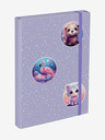 BAAGL  Лилави корици за училищна тетрадка А4 Baagl Домашни любимци