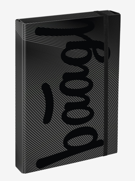 BAAGL  Сиви корици за ученически тетрадки А4 Baagl Jumbo Darkness