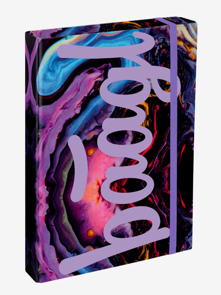 BAAGL  Лилави корици за училищна тетрадка A4 Baagl Jumbo Marble