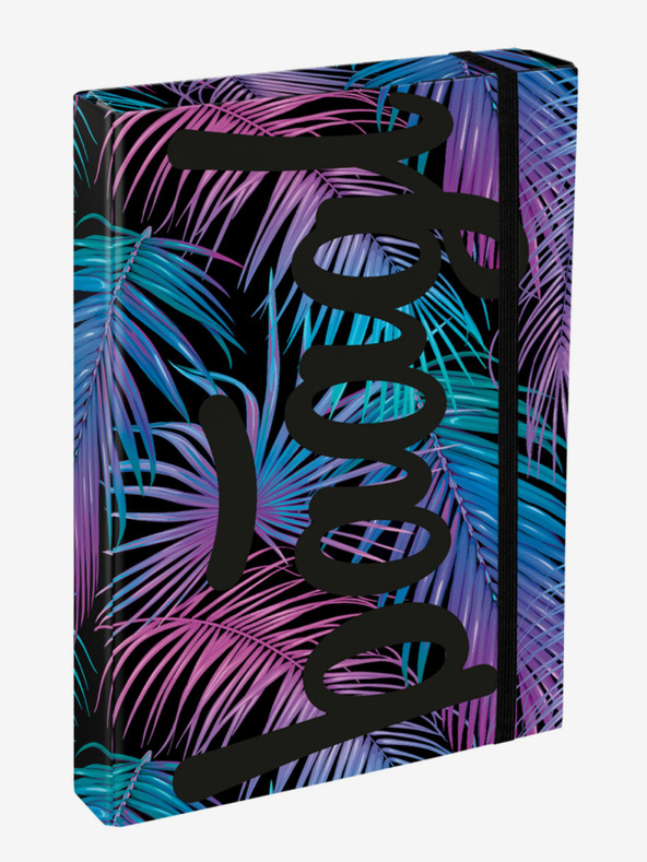 BAAGL  Сини корици за училищна тетрадка A4 Baagl Jumbo Palm