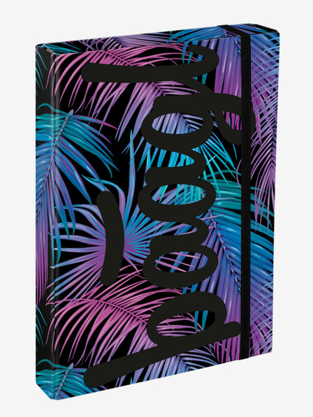 BAAGL  Сини корици за училищна тетрадка A4 Baagl Jumbo Palm