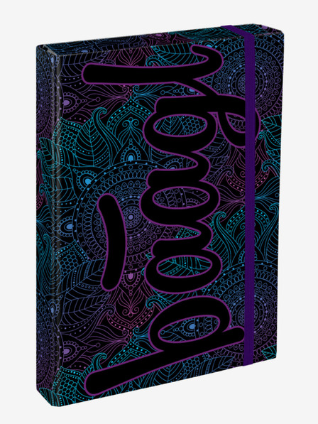 BAAGL  Черни училищни корици за тетрадки A4 Baagl Jumbo Zen