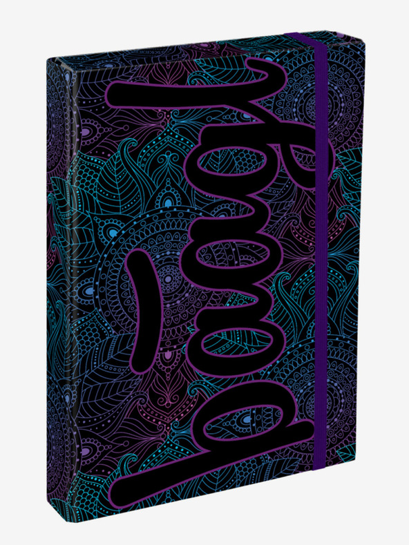 BAAGL  Черни училищни корици за тетрадки A4 Baagl Jumbo Zen