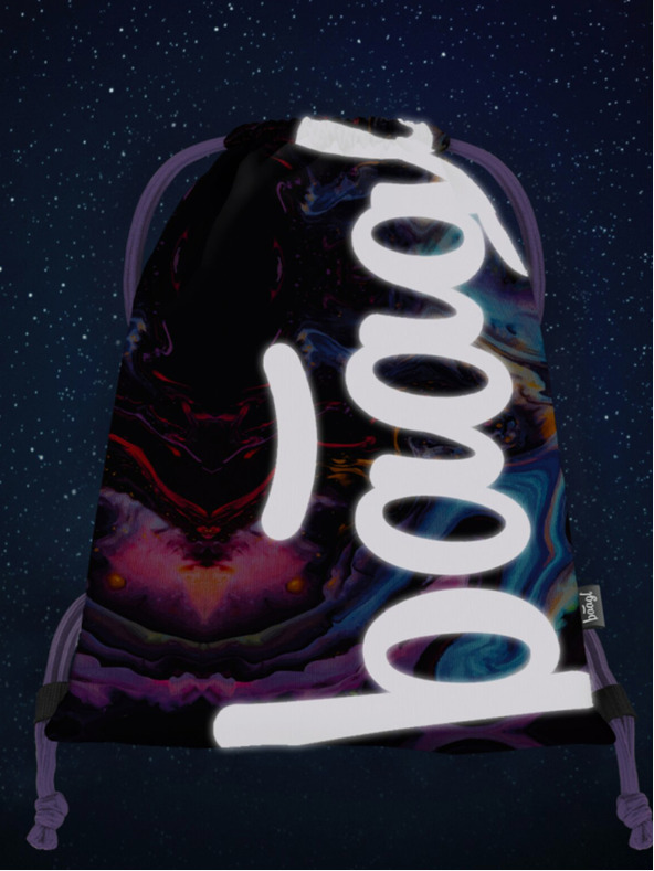 BAAGL  Лилава чанта Baagl Marble