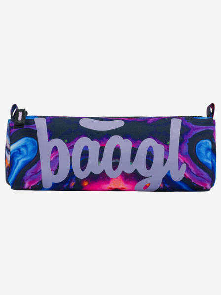 BAAGL  Лилав ученически калъф Baagl Marble