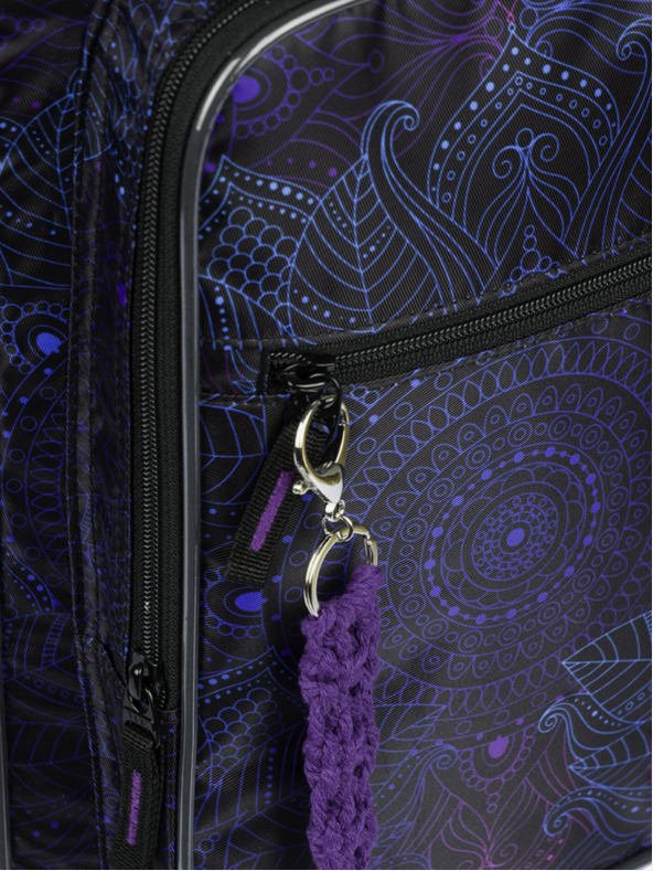 BAAGL  Черна ученическа раница Baagl Cubic Zen