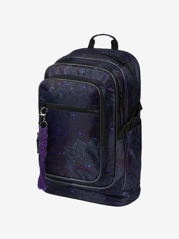 BAAGL  Черна ученическа раница Baagl Cubic Zen