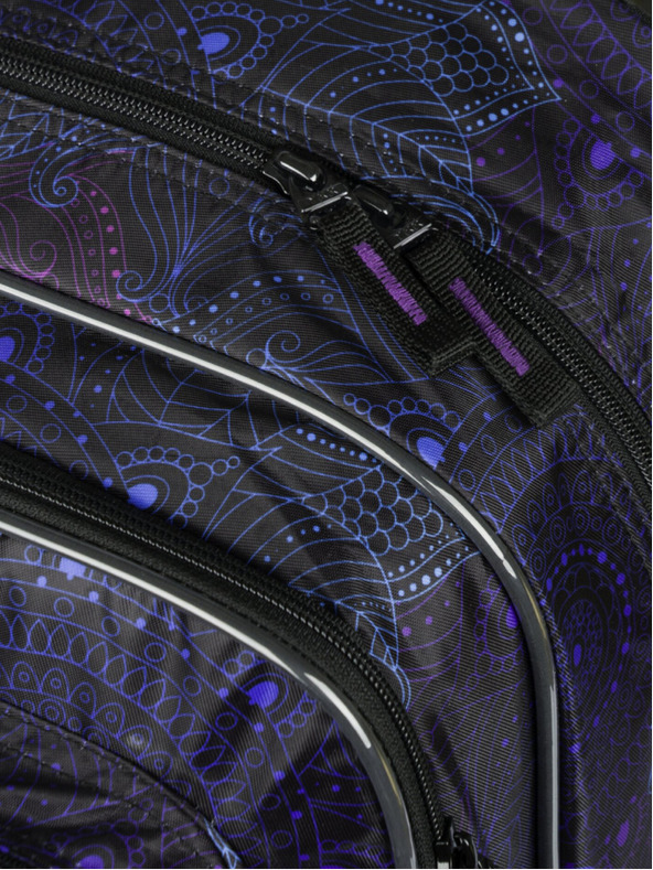 BAAGL  Черна ученическа раница Baagl Cubic Zen