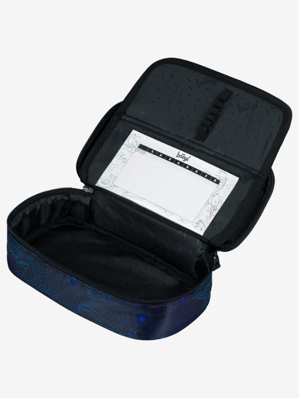 BAAGL  Черен училищен моливник Baagl Zen