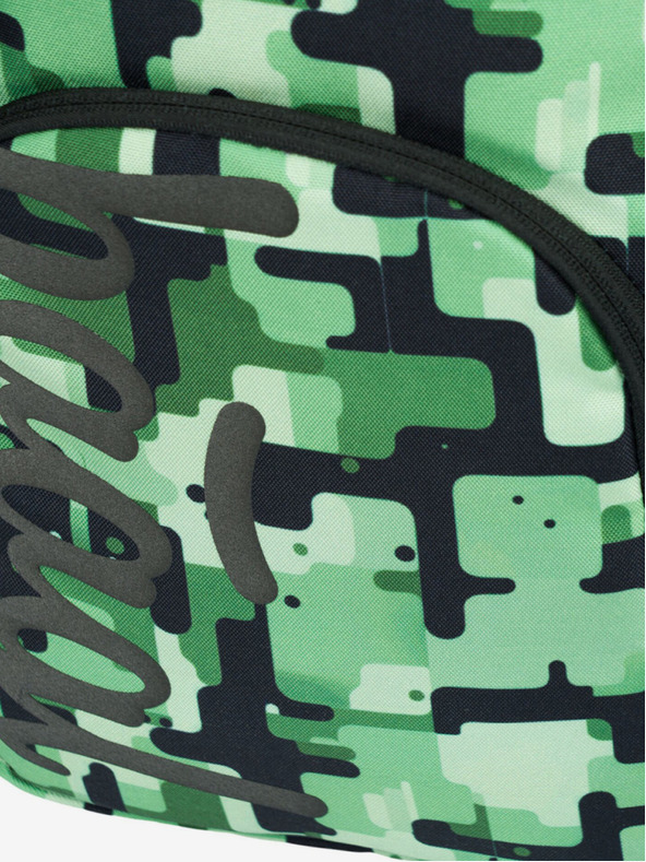 BAAGL  Черна раница Baagl Coolmate Green