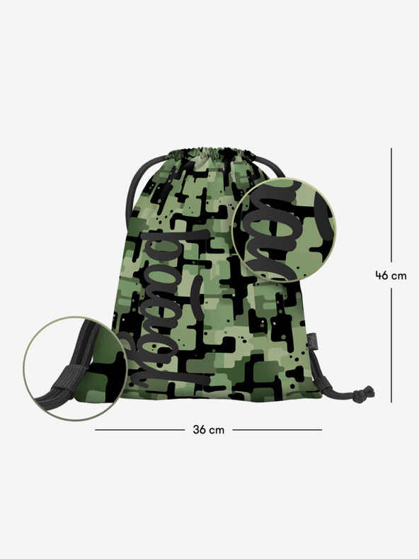 BAAGL  Синя чанта Baagl Green