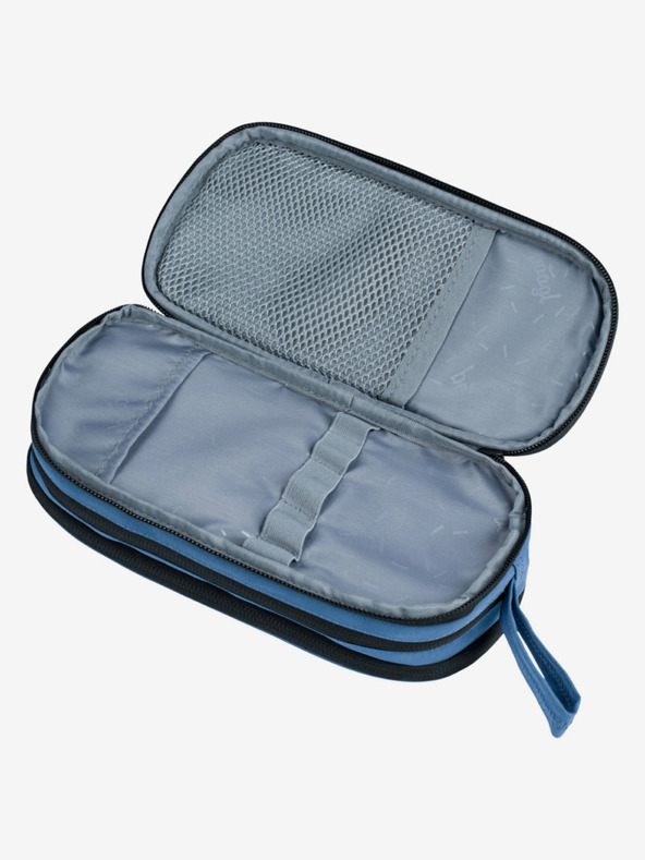 BAAGL  Син училищен комплект - раница, моливник, чанта Baagl Coolmate Ocean Blue