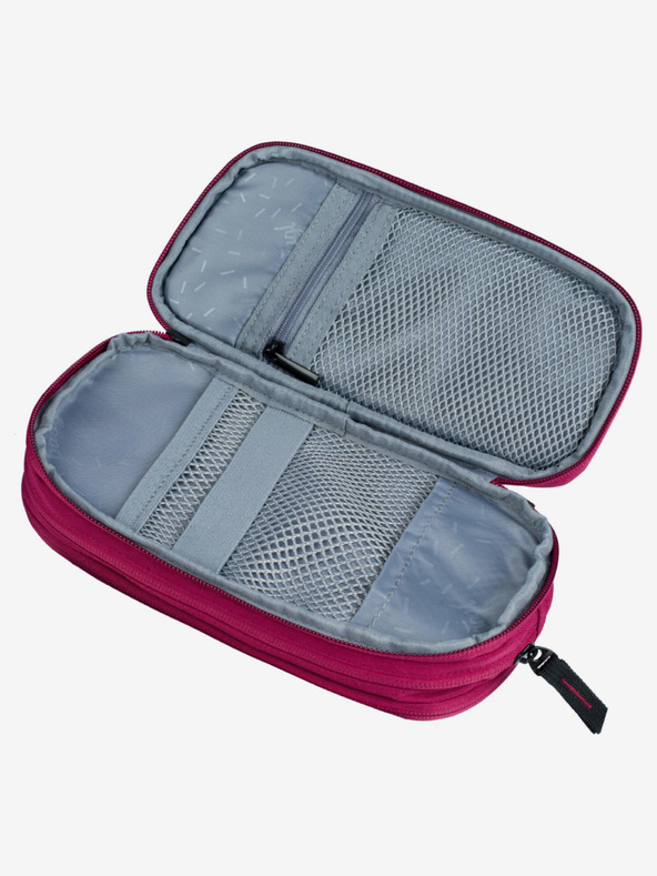 BAAGL  Червен училищен комплект - раница, моливник, чанта Baagl Coolmate Ruby