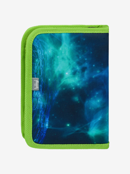 BAAGL  Зелен Училищен моливник на едно ниво Футболна топка Baagl